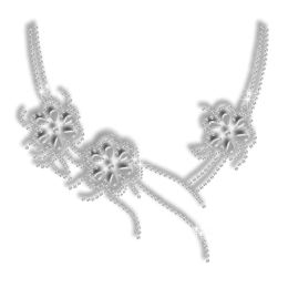 2015 Crystal Necklace Iron on Rhinestone Nailhead Transfer