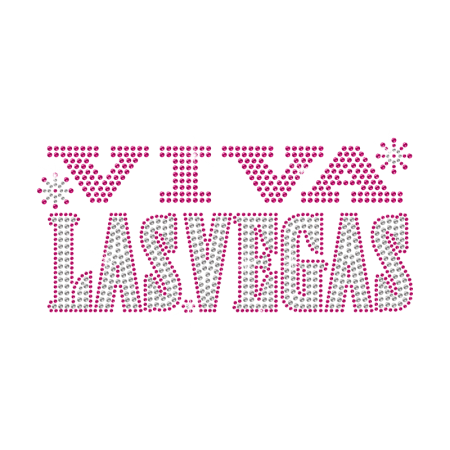 Crystal Design Viva Las Vegas Rhinestone and Rhinestud Transfer