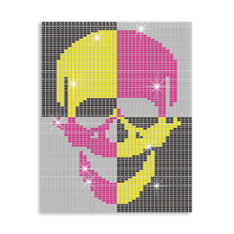 Bling Skull Hotfix Photo Transfer Custom Design