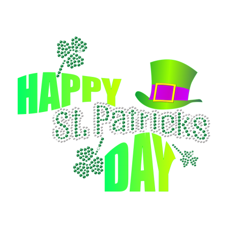 Customize Happy Saint Patricks Day Heat Transfer