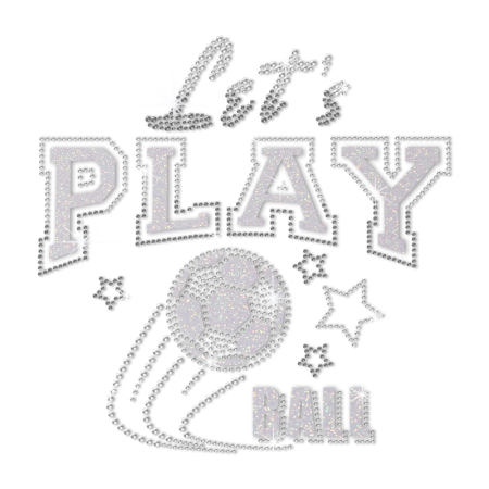 ISS Play Soccer Crystal Decal