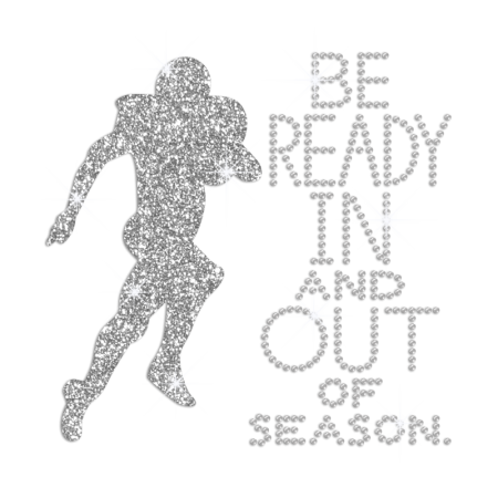 Best Sport Passion Iron-on Rhinestone Transfer