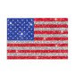 Glistering US Flag Hotfix Glitter Nailhead Iron on Transfer