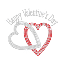 Takeoutsome Happy Valentine's Day Heat Transfer Vinyl HTV Iron On