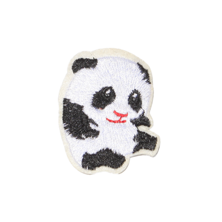 Fashion Panda Iron on Patches