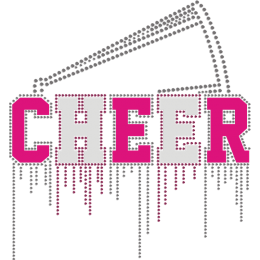 Holographic Foil Cheer Theme Heat Transfer