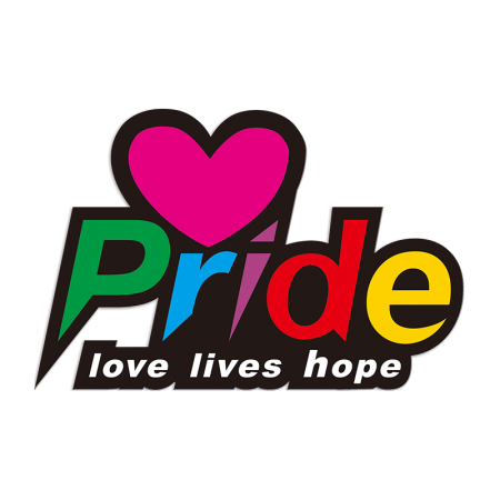Four Words for Pride Love Lives Hope Heat Transfer