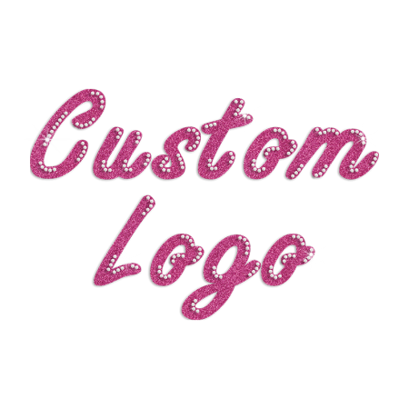 Custom Logo or Text Glitter Heat Trasnfer