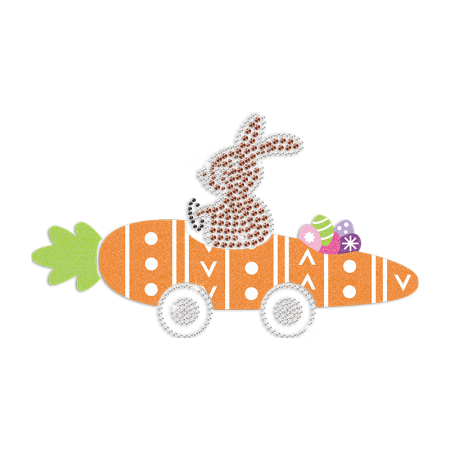 Easter Bunny Printable Iron on Transfer for Shirts