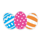 Wholesale Printable Easter Egg Iron on Rhinestone Transfer