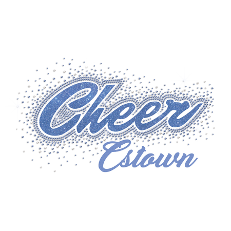 Cheer Rhinestone & Printable Transfer