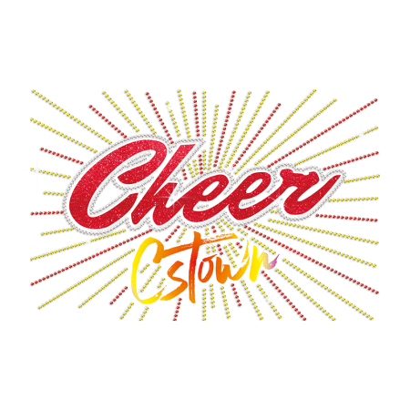 Cheer Rhinestone & Printable Transfer