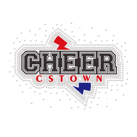 Cheer Rhinestone & Printable Transfer