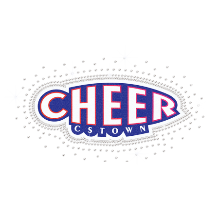 Cheer Rhinestone & Printable Transfer