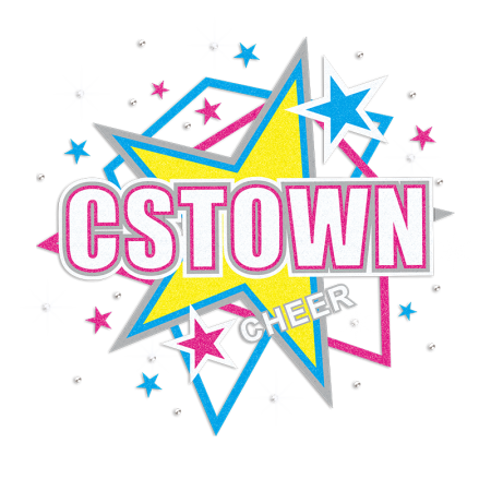 Cheer Rhinestone & Printable Transfer for T Shirts