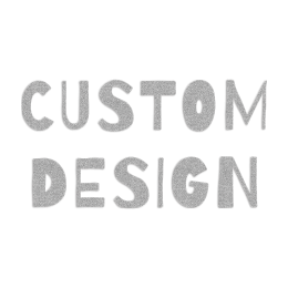 Custom Design Glitter Heat Transfer