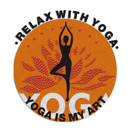 Woman Yoga is Art Rhinestone & Printable Glitter Heat Transfer