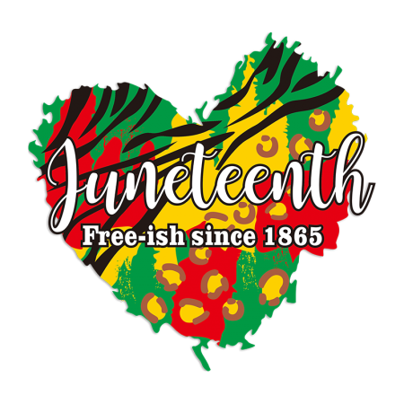 Juneteenth Free-Ish Since 1865 Htv Iron On Transfer