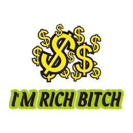 I'M Rich Bitch Printable Htv T Shirt Heat Transfer