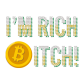 I'M Rich Bitch Printable Htv T Shirt Heat Transfer