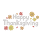 Happy Thanksgiving Day Crystals Heat Transfers Designs