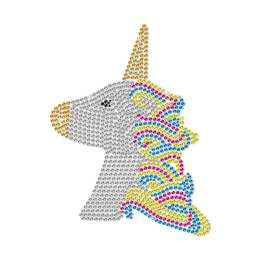 Special Bling Rhinestone Unicorn Transfer