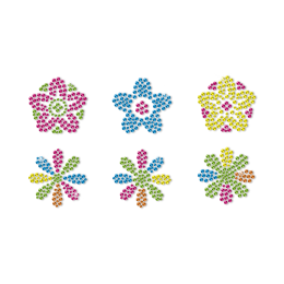 Little Flowers Fresh Style Neon Stud Transfer