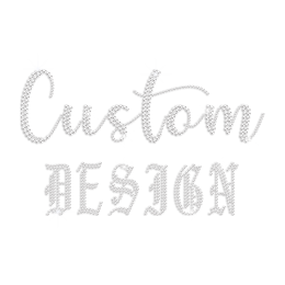 Crystal Iron-on Rhinestone Transfer