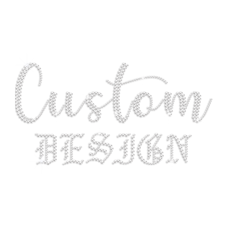 Crystal Iron-on Rhinestone Transfer