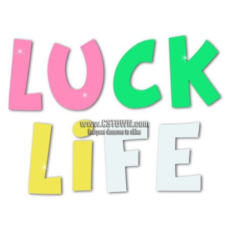 Luck Life Glow In the Dark Popular Heat Transfer in Magic Show