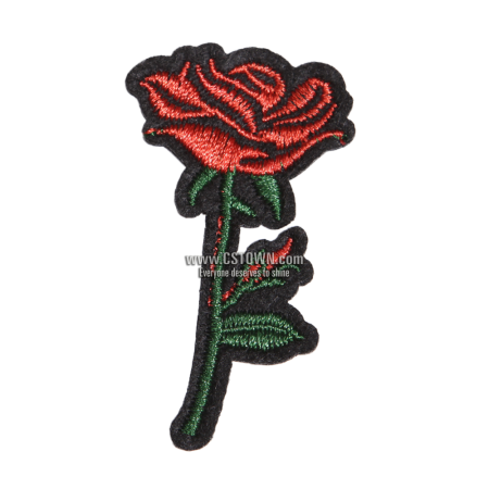 Give Rose to Your Beloved One Embroidery Patch
