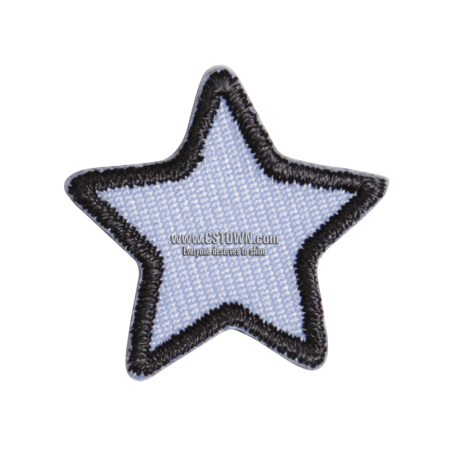 Small Star Applique Embroidery Patch for Cloth
