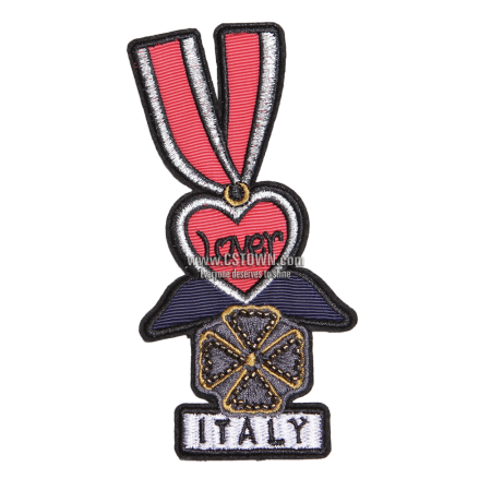 Lover Four Leaf Clover Italy Customize Patch