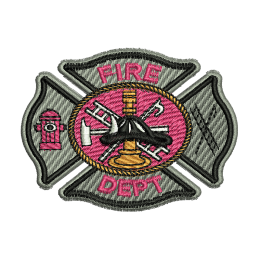 Fire Department Embroidery On Shirts Sew On Patches