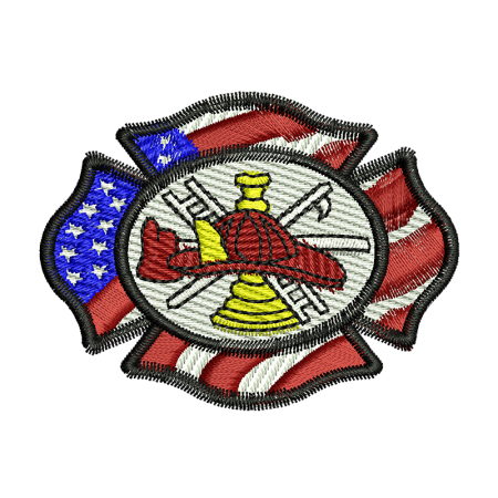 Fire Department Embroidery Services Vest Patches