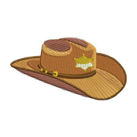 Sheriff Hat Embroidery Services Near Me Cool Patches
