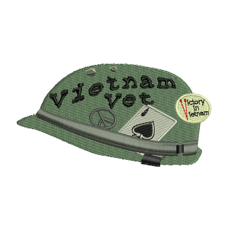 Vietnam Veteran Military Embroidery For Beginners Back Patch
