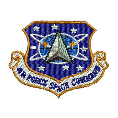 Air Force Space Command Embroidery Shop Patches For Clothes