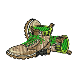 Camping Boots Embroidery Services Near Me Cool Patches