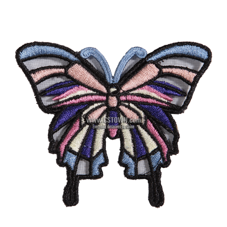 Wholesale Embroidered Butterfly Patch