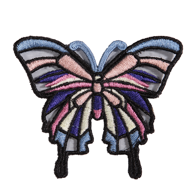 Wholesale Embroidered Butterfly Patch CSTOWN