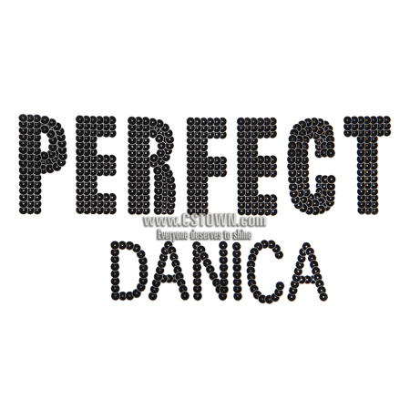 Sequin Pattern Perfect Danica Patch for Shirts