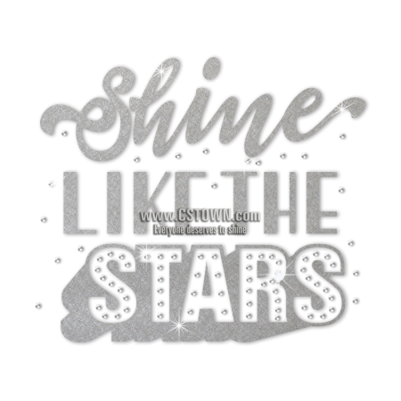 ISS Shine Like The Star Nailhead Motif