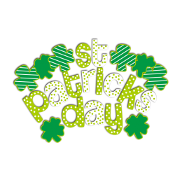 Wholesale Letters St Patricks Day Heat Transfer