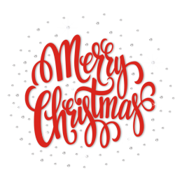 Red Christmas Themed Rhinestone Transfer for Shirts