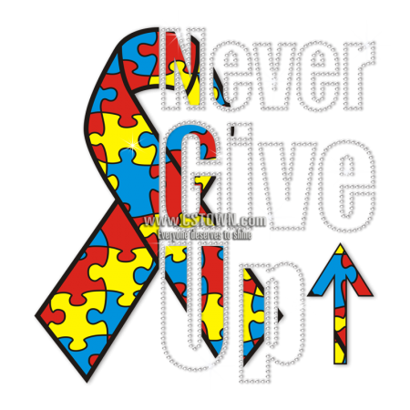 Never Give Up Fight the Cancer Heat Transfer