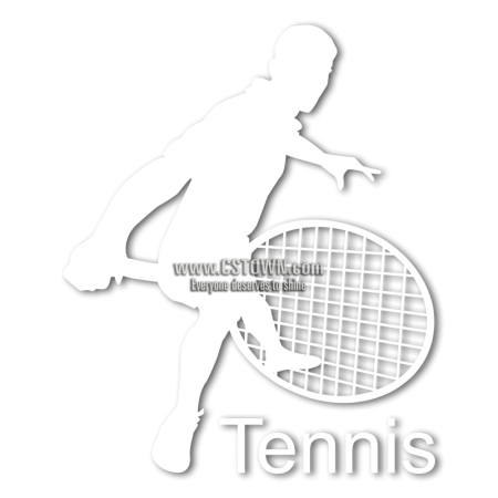 Printable Vinyl Tennis Custom Hot Press Transfer for Clothes