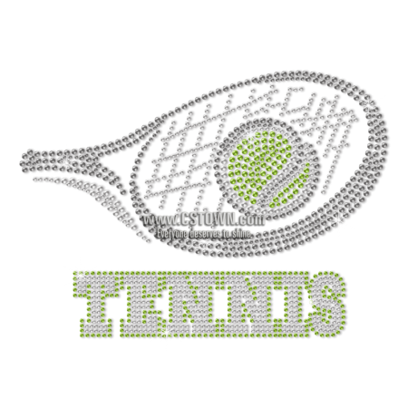 Best Bling Tennis You Are Looking For Custom Rhinestone Transfer