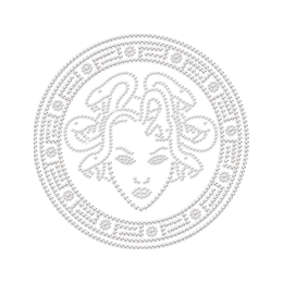 Medusa Iron on Rhinestone Transfer