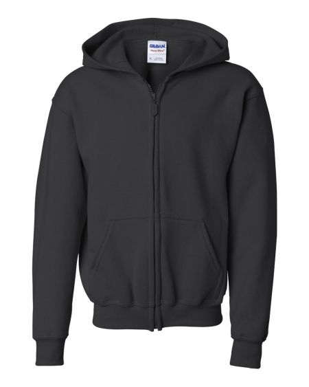 Gildan-Heavy Blend™ Youth Full-Zip Hooded Sweatshirt-18600B - CSTOWN